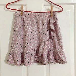 H&M Ditzy Floral Mini skirt